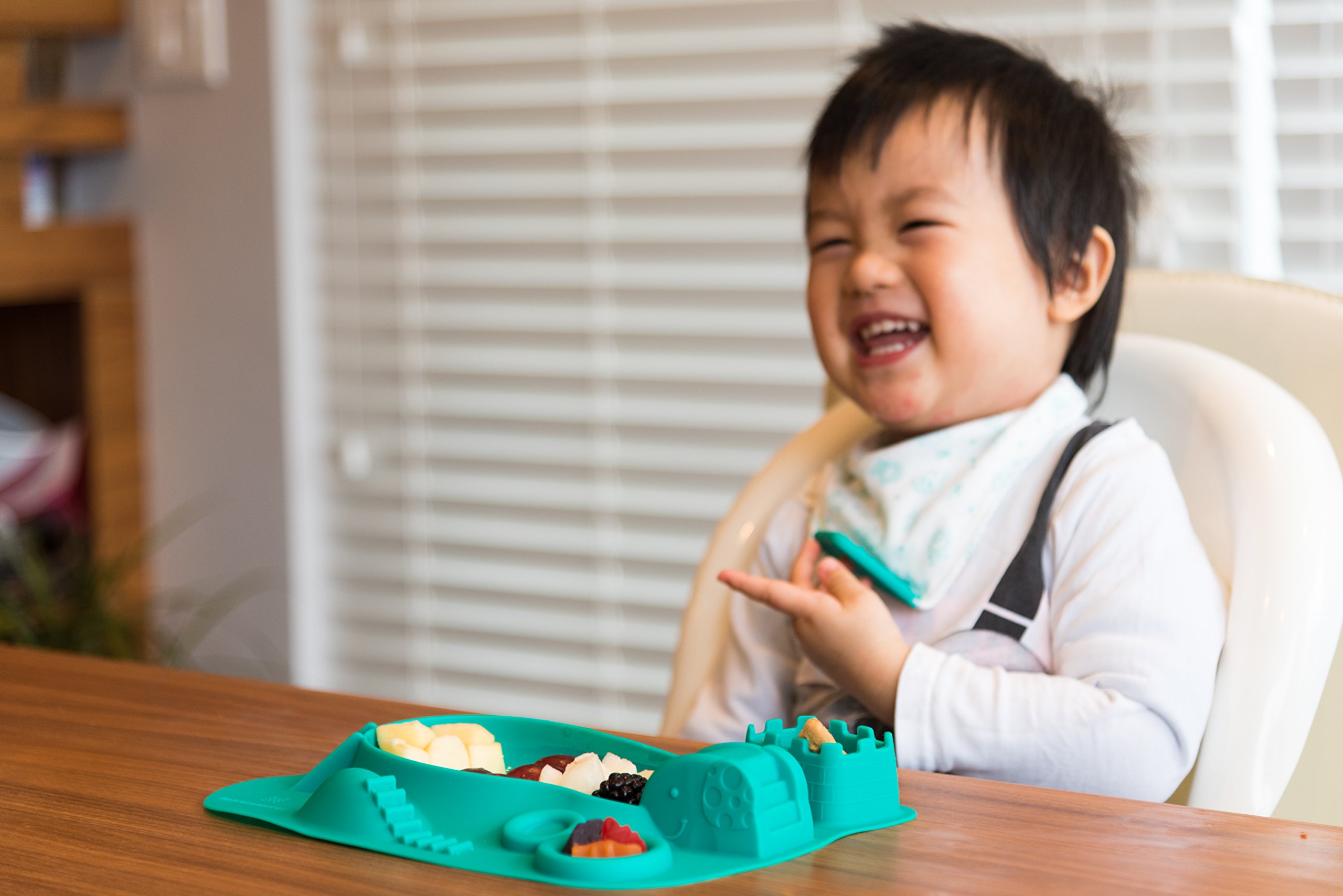 Silicone Baby Eating Mat Amusemat Meal Placemat and Playmat for Self