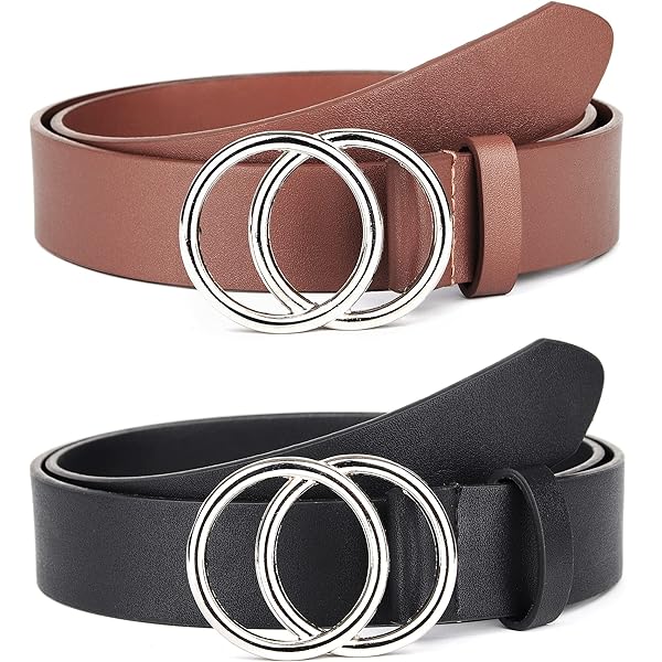 Paquete De 2 Cinturones De Piel Trenzada CHAOREN 3 Cm De Ancho Para Hombre Venta Internacional Mkp 60511678