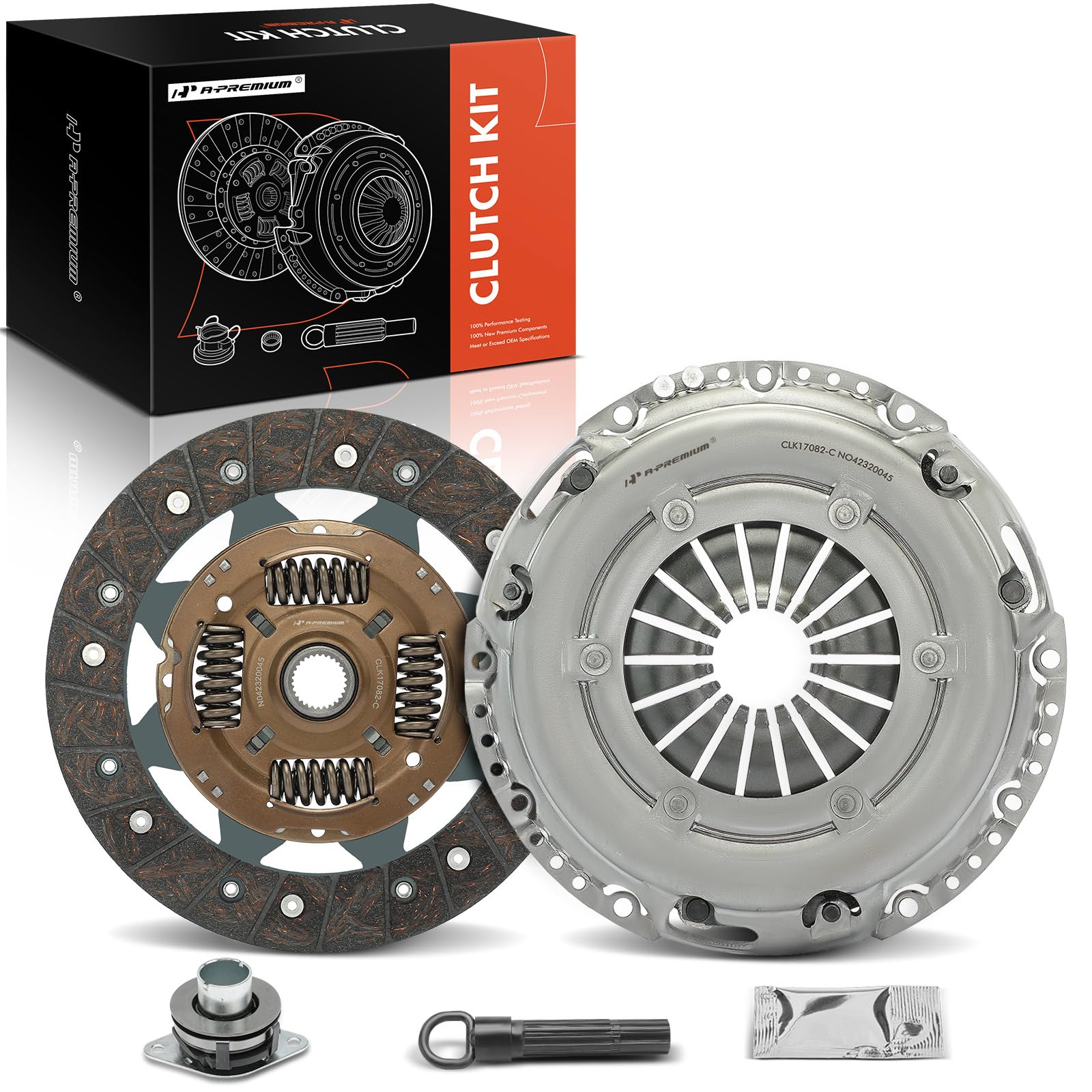 Photo 1 of A-Premium Transmission Clutch Kit Compatible with Volkswagen Jetta 2011 2012 2013 2014 2015, L4 2.0L, Naturally Aspirated SOHC, Replace# K70640-01