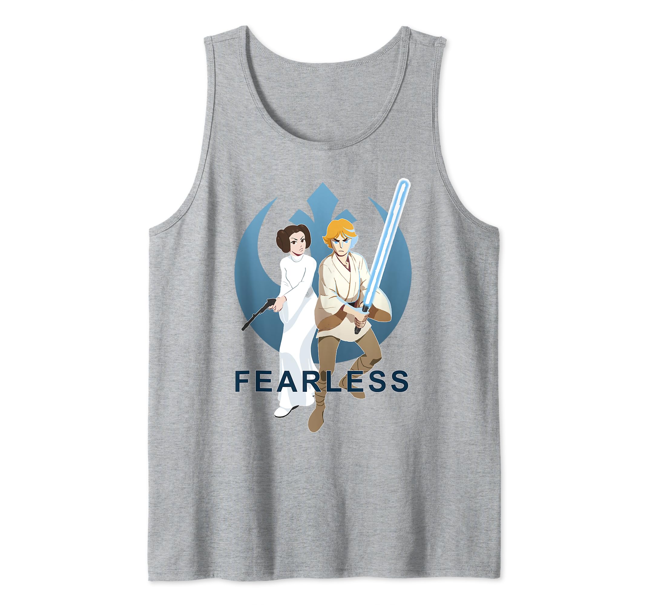Star Wars Galaxy Of Adventures Leia Luke Rebels Tank Top
