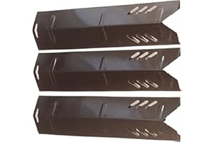 QUICKFLAME Set of 3 Stainless Steel Heat Plates for Uniflame Grills GBC1030W, GBC1134W
