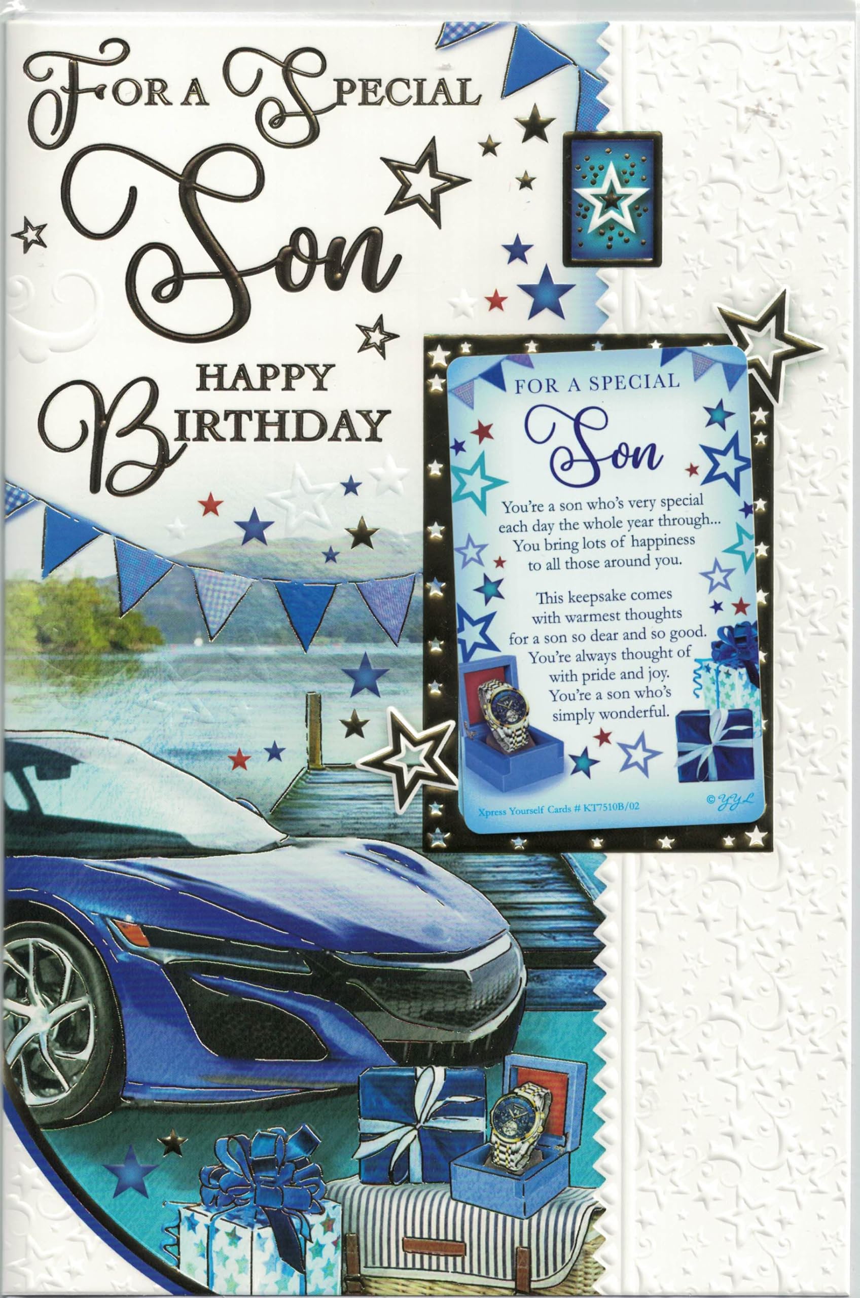 Dear Son Birthday Card***Sentimental Keepsake Card Included***9 X 6 INCHES**1ST Class Post***AA1***