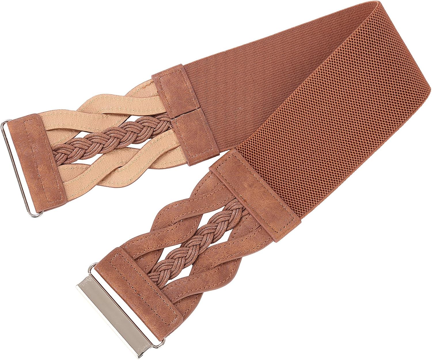 GRACE KARIN Women's Elastic Vintage Belt Stretchy Retro Wide Waist Cinch Belt at  Women’s Clothing store