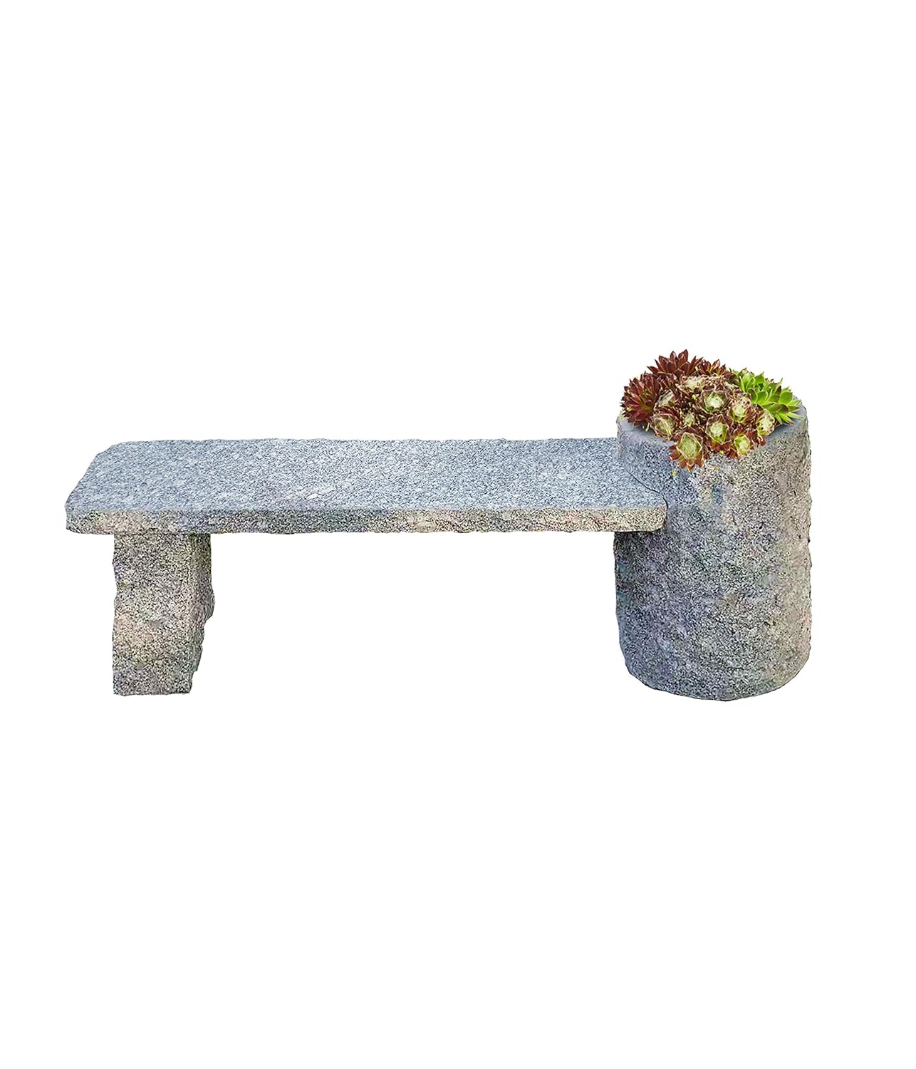 Gartenmobel Zubehor Banke 2 Sitzer Dehner Gartenbank Granit Grau 120 X 50 X 75 Cm Ca Ittiq Com