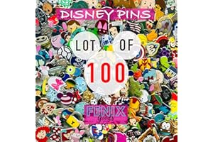 XEXY Disney Trading Pin Lot Assorted Pins - Enamel/Metal Set Mickey Backing - Disney Pins Collector - for Pin Book- Tradable Individually Bagged - No Doubles - Perfect Gifts Present kids Birthday