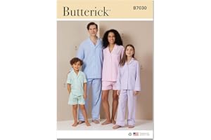 Butterick Sleepwear Sewing Pattern, Multicolor