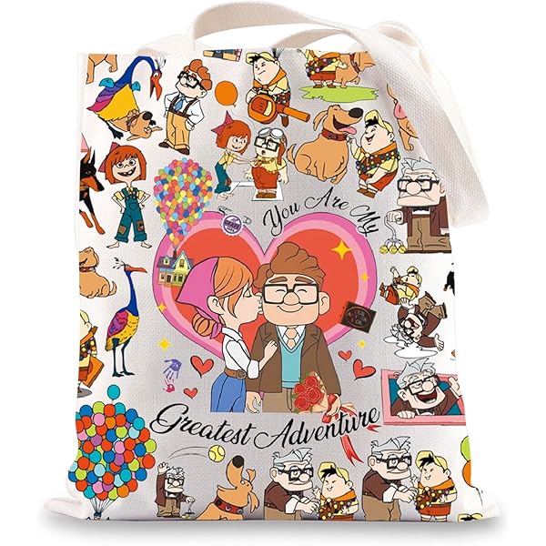 LEVLO Dug Dog Sac Fourre-tout Carl & Ellie Movie Fan Gifts My