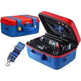 FUNLAB Switch 2 Carrying Case All in One for Switch 2025 Console &amp; Accessories, Portable Large Capacity Carry Storage for Travel, Hard Shell Case for Switch2, Dock, Pro Controller&amp;Joypads