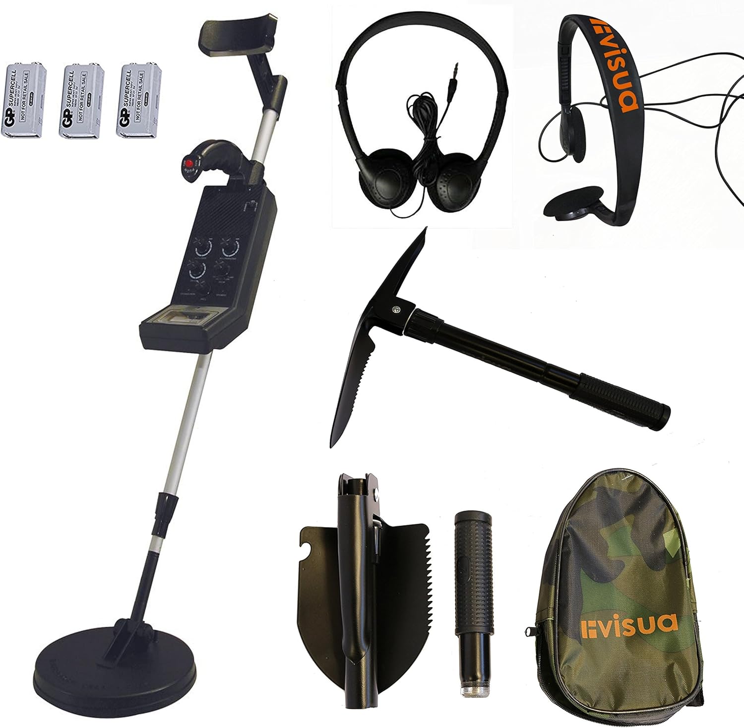 Visua Professional Discriminating Metal Detector (Detector Kit H