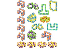 Ganowo 18 Pack Wacky Tracks - Fidget Toys ADHD Finger Sensory Autism Stress Relief
