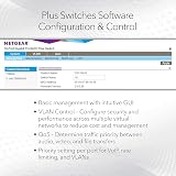 NETGEAR JGS524E 24-Port Gigabit Smart Managed Plus Network Switch Hub view 3