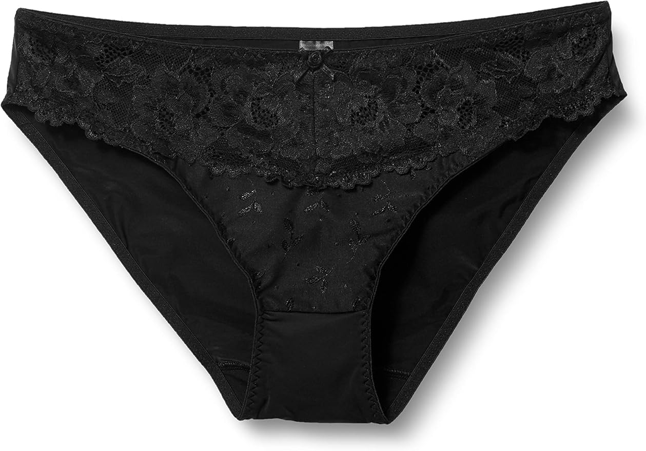 Amazon Brand Iris & Lilly Women's Core Glamour Lace Trim Briefs