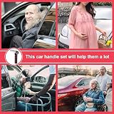TOEVE 3 in 1 Car Door Handle for Disabled Elderly Red 1 Pack view 8