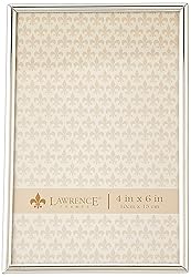 Lawrence Frames Simply Metal Picture Frame, 4 by