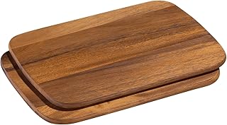 Zassenhaus 55023 2er Set Frühstücksbrett, Akazie 28 x 20 cm