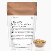 BIG BOLD HEALTH Himalayan Tartary Buckwheat Sprout Powder - Rich in Polyphenols &amp; Prebiotic Fiber - Non-GMO, Gluten-Free, Grain-Free, Vegetarian - 30 Servings