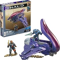 Mega Construx Halo Covenant Needler Building Set - Halo Infinite Collector Construction Model, 920 Pieces