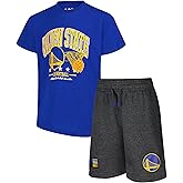 Ultra Game Boys NBA Official Super Soft T-Shirt & Basketball Shorts Set
