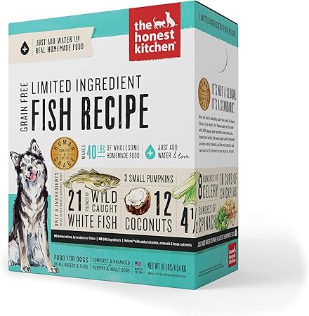 dog food with fish as main ingredient