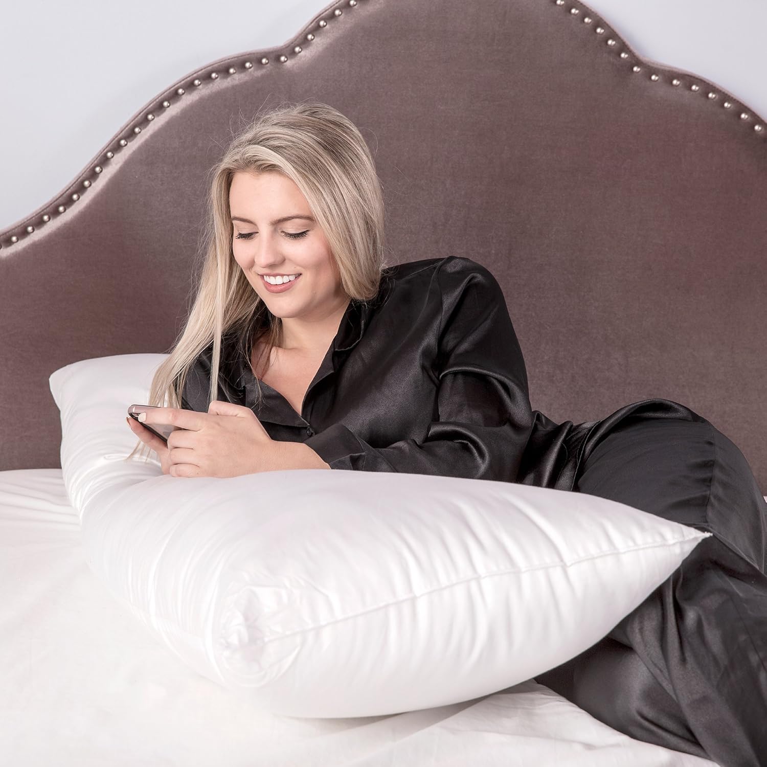 BioPEDIC Premium SofLOFT 20-by-54 Inch Body Pillow, White: Home & Kitchen