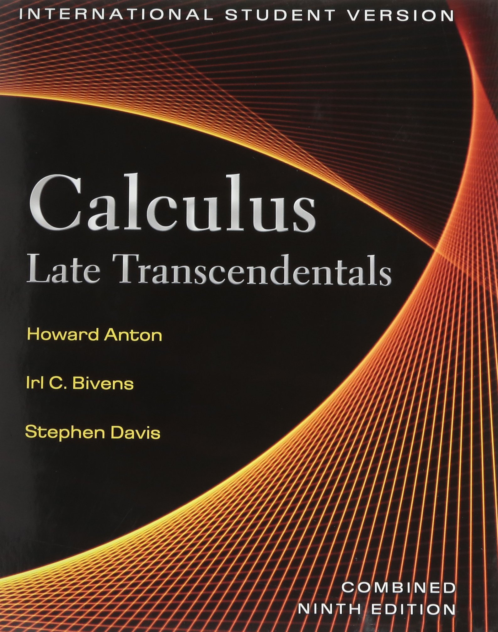 Buy Calculus, Late Transcendentals Combined 9th Edition Internation Student  Version with WileyPlus Set (Wiley Plus Products) Book Online at Low Prices  in ...
