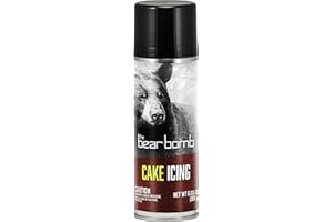 Buck Bomb Specialties Bear Bomb Cake Icing Aerosol Spray | Hunting Bear Lure Attractant Scent 6.65 Oz Spray Can