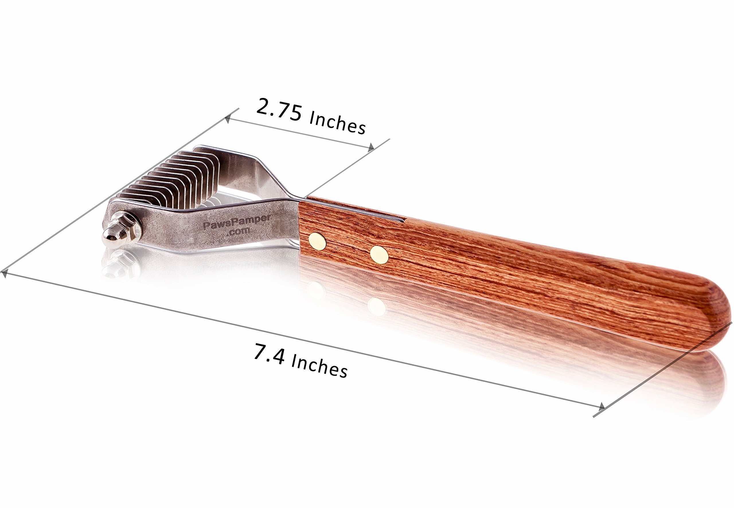 PawsPamper Undercoat Rake for Small to Medium Dogs or Cats 12 Blade Dematting 702565935796 eBay