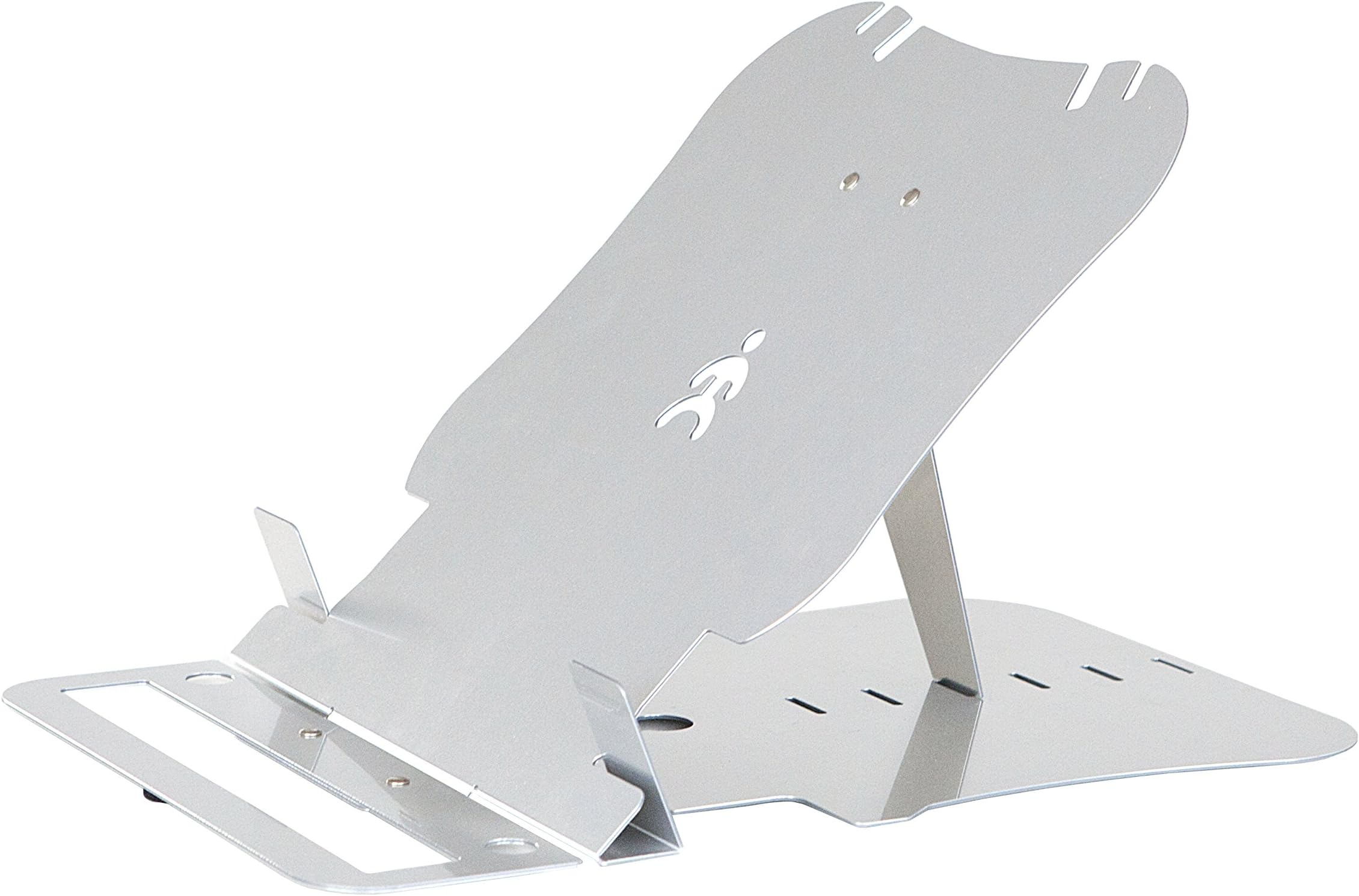 U TOP PRO Portable and adjustable laptop notebook stand with copy holder. Suitable for 13", 14", 15" & 17" laptops.