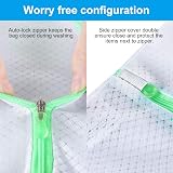 GOGODA Diamond Mesh Laundry Bags 6 PCS Delicates Protector Washer Safe view 5