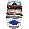 The ORIGINAL DomeDock! American, patented, Wall Mount Rack 20 Ball Cap Storage. Compact Hat Organization System. Made and Shipped in USA. (Single, White)