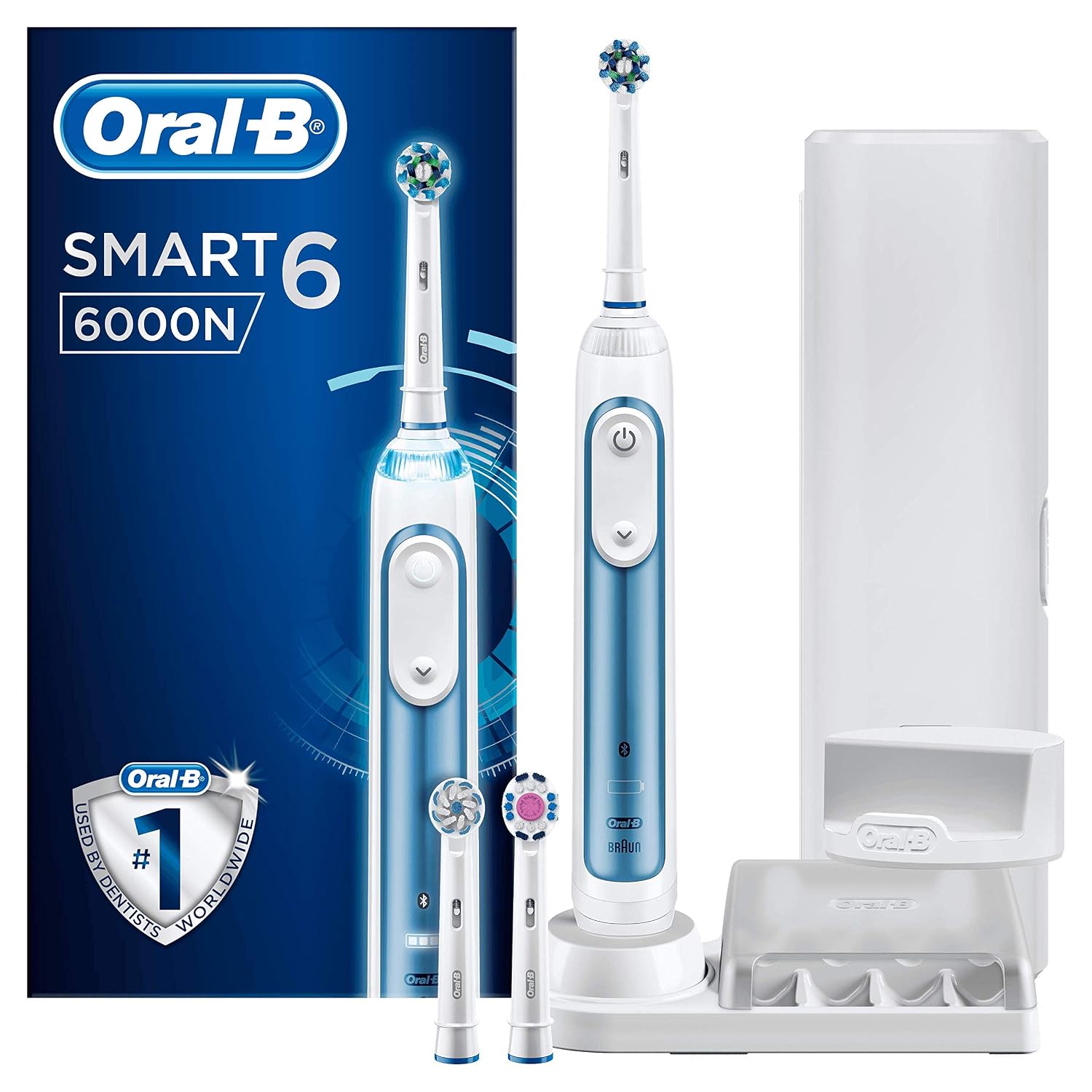 Oral-B Smart 6 6000N + 3 Cabezales recambio