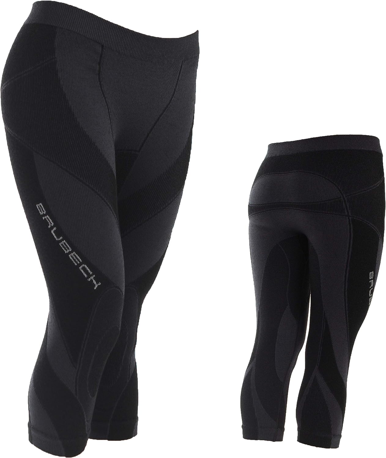 BRUBECK Damen Leggings – Nahtlos, Atmungsaktiv, Für Sport & Yoga, In Größen S-XL, 95% Polyamid