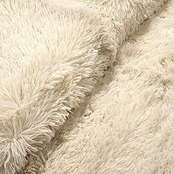 Lush Decor Emma Soft Fluffy Faux Fur Oversized