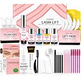 Lash Lift and Color Kit, Korean Formula Lash Perm, Brown Lash &amp; Brow Color | Wake Up with Salon-Curled, Mascara-Dark Lashes Daily, 6-Week Long Lasting, Easy At-Home DIY for Beginners and Professionals