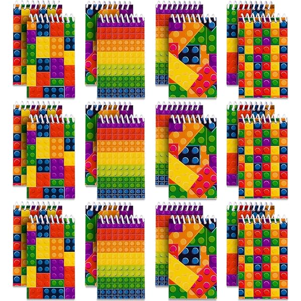 Juego De 15 Llaveros De Bloques De Construcción – Colgantes Coloridos Para Mochilas, Regalos Para Cumpleaños Y Bolsas De Fiesta