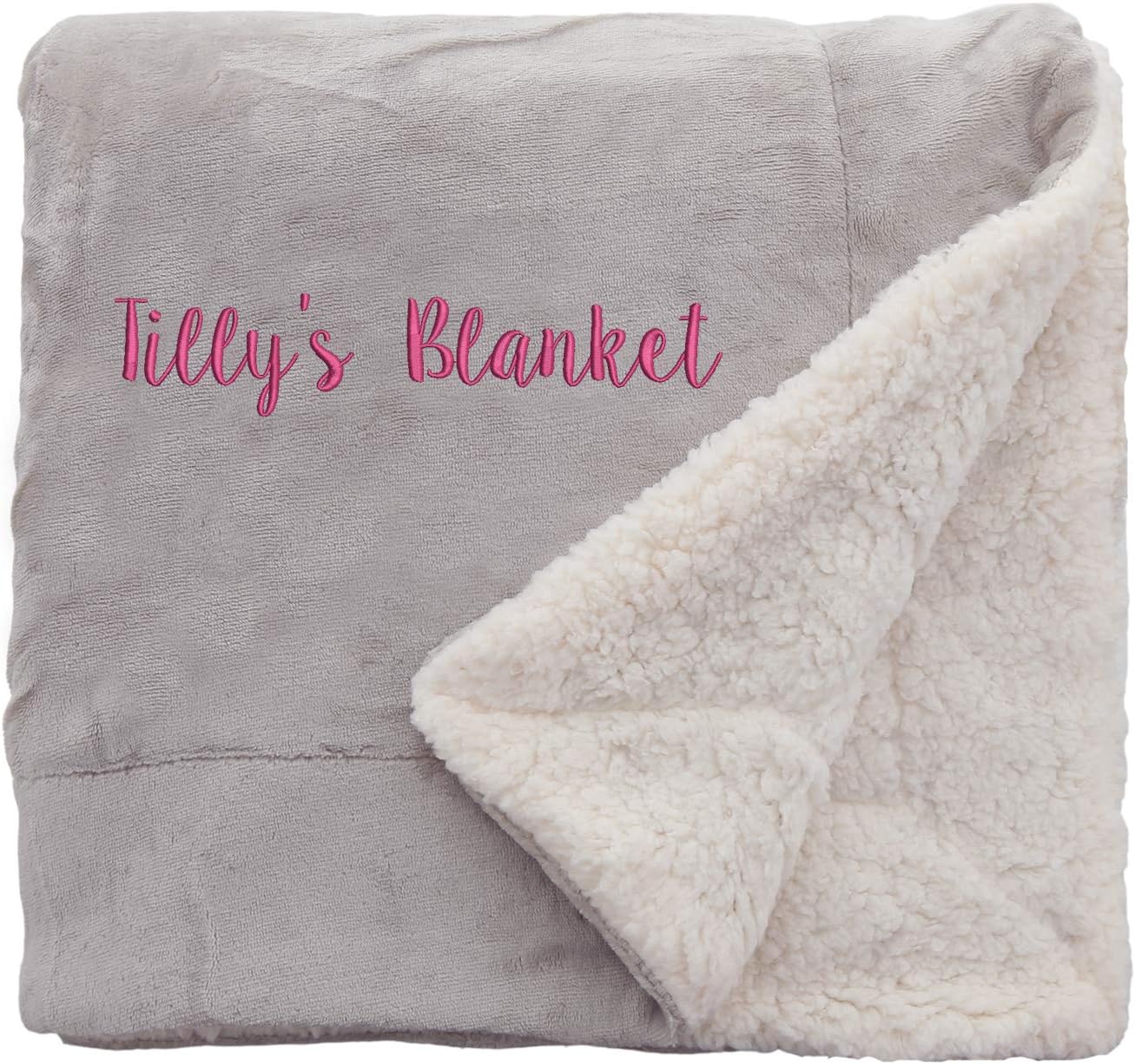 Fluffy personalised blanket Clearance