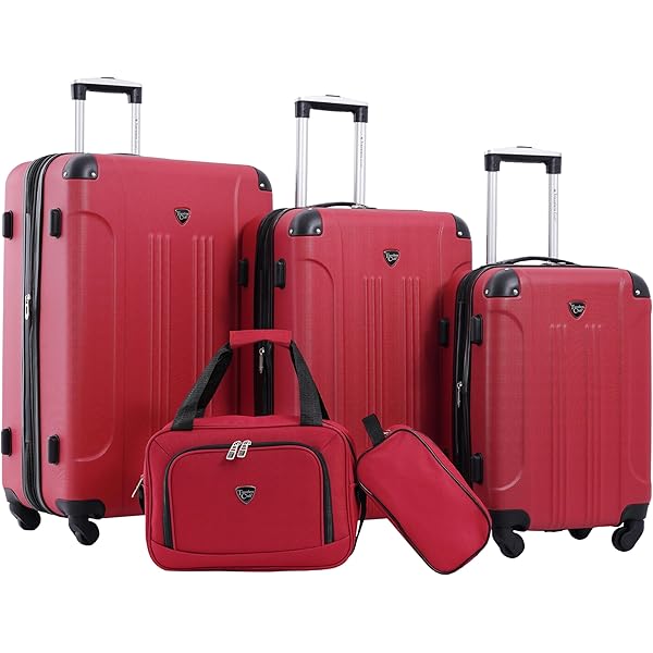 Amazon.com | Caribbean Joe Castaway Designer Luggage - 4 Piece