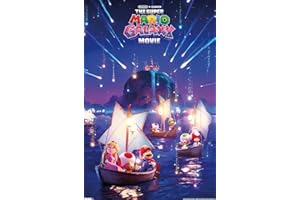 Nintendo The Super Mario Galaxy Movie (2026) - Boat One Sheet Wall Poster, 22.4L" x 14.7W", Premium Unframed Version