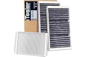 ITESIER Cabin Air Filter kit for 2016-2019 Mercedes GLE350 GLE400 GLE450, 2012-2015 ML350 ML550, 2017-2019 GLS450 GLS550 GLS63, 2013-2016 GL450 GL550 GL63, replaces 1668300318, 1668300218