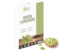 Herbs Botanica Green Cardamom Pods Whole Cardamom Seeds for Cooking, Baking, Tea, Spice Powder Fresh Elaichi, Cardamom Perfect for Turkish Coffee, Exotic Baking, and More 1.76 oz