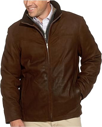 columbia men's leather jacket