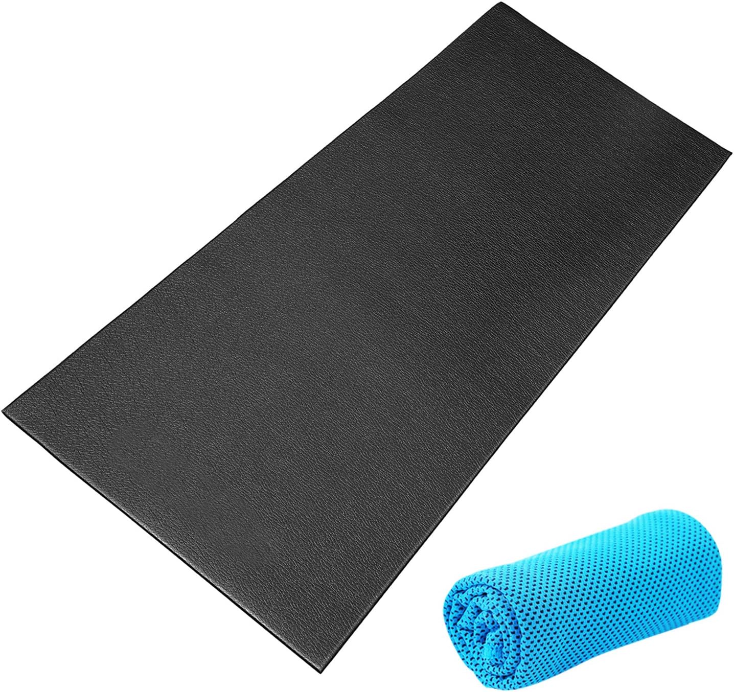 Bike Training Mat,Exercise Bike Mat Bicycle Trainer Hardwood Floor