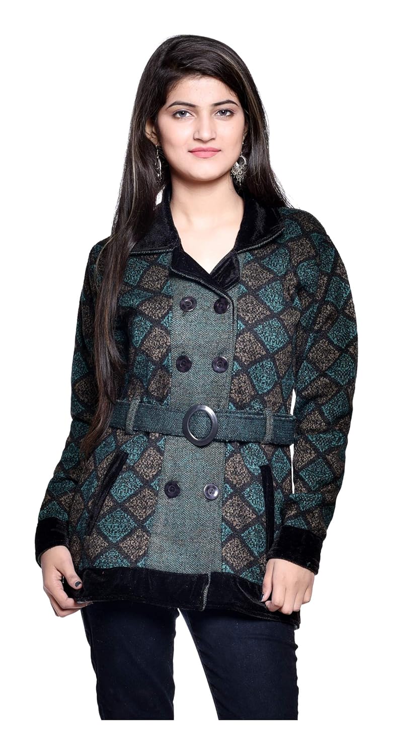 pilot full sleeve coat style woolen women cardigan