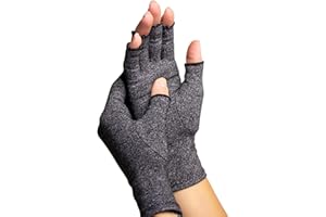 Heelbo Arthritis Compression Gloves for Pain Relief, Reduces Swelling & Stiffness, FSA & HSA Eligible, Fits Men & Women, Joint Pain Relief, Large