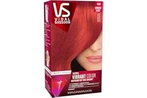 Vidal Sassoon Pro Series Permanent Hair Dye, 6RR Runway Red Hair Color, 1 Count