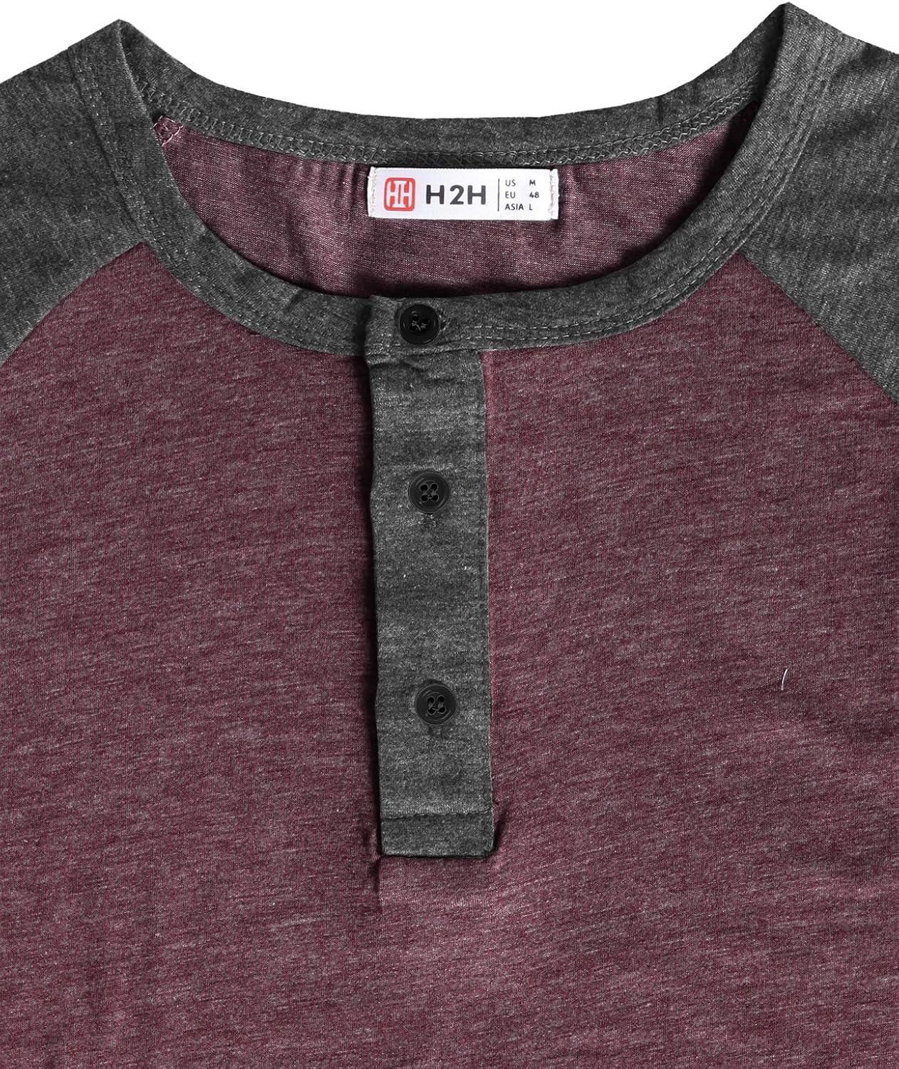 H2H Men Casual Slim Fit T-Shirt Short Sleeve Lightweight Shirt at  Men’s Clothing store