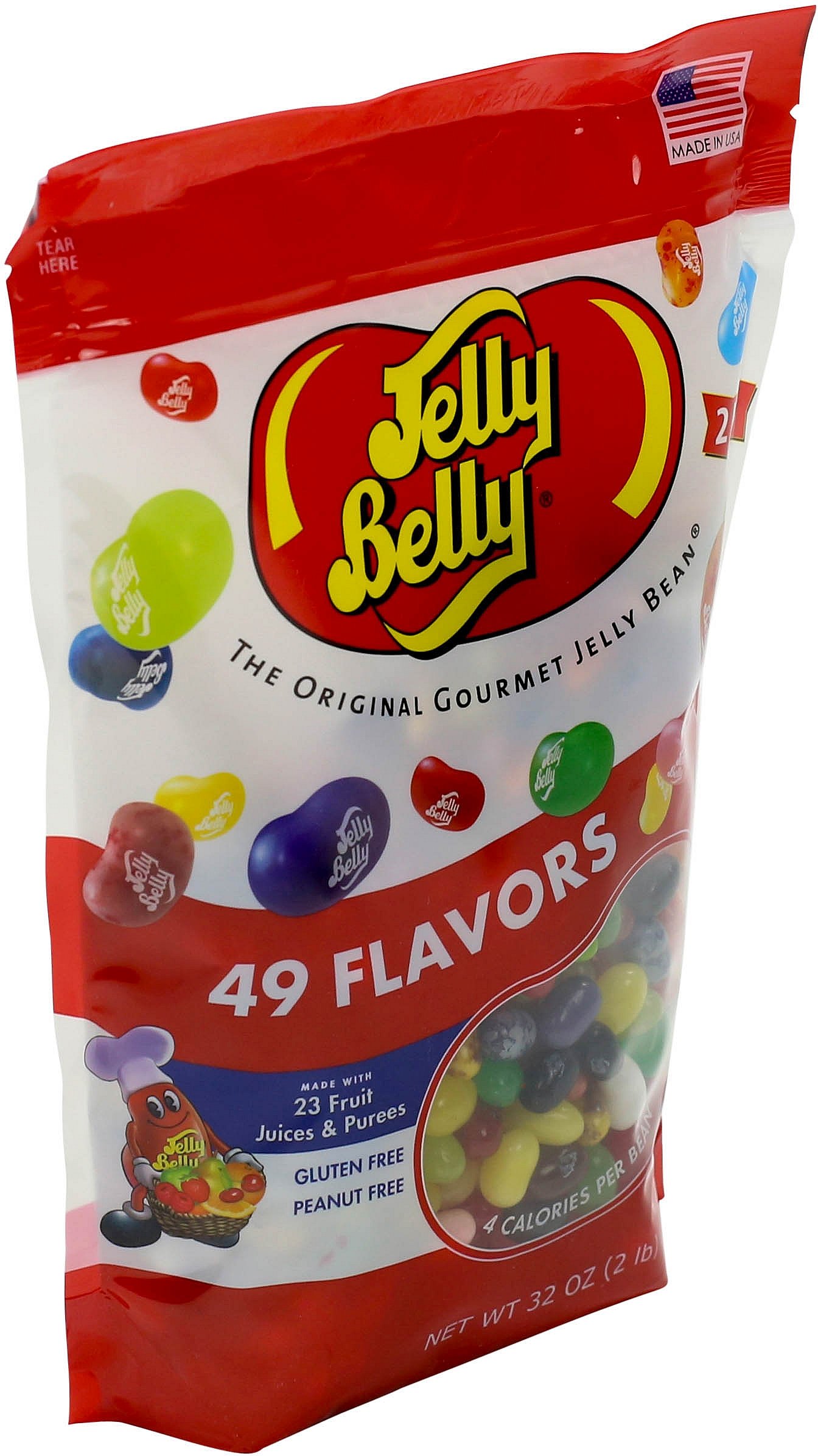 Jelly Belly Jelly Beans, 49 Flavors, 2 Pound (Pack of 1)