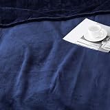 Moonlight20015 Fleece Throw Blanket 400 GSM Navy 130x150 cm view 6