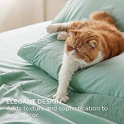 Bedsure Full Size Bed Sheets - 4 Pieces Soft Full