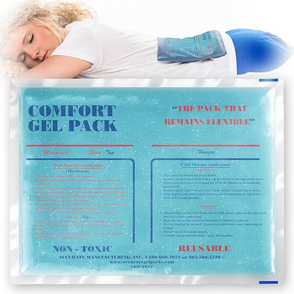 Amazon.com: Accurate 9x12 Comfort Gel Pack-2 Pack (2) : Health